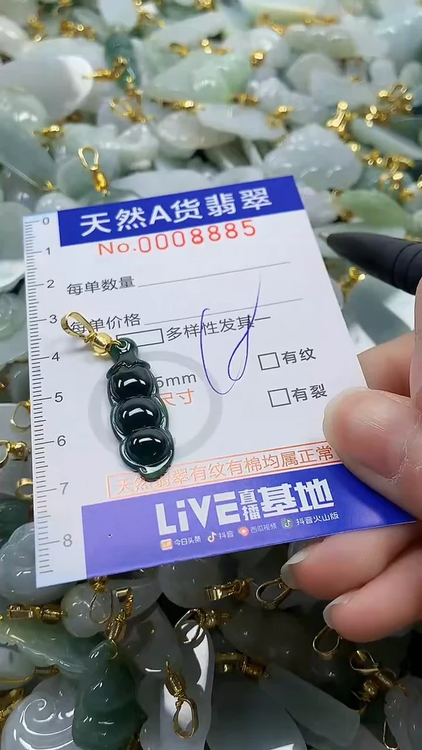 颈饰未镶嵌翡翠纯天然a货翡翠1