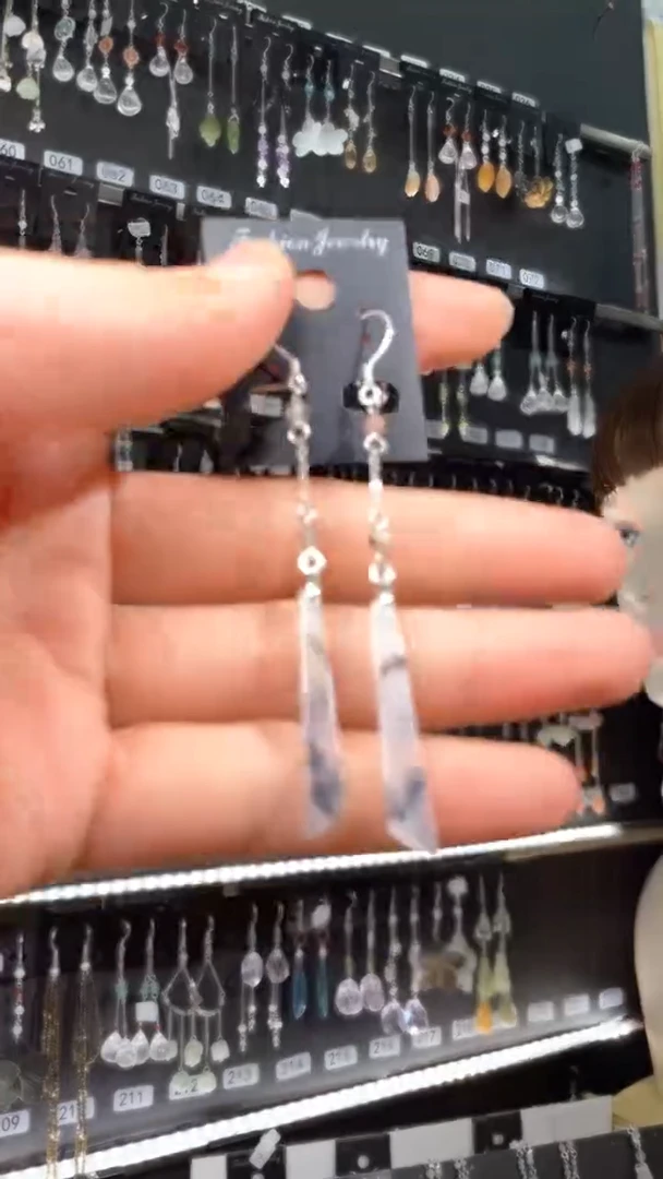 紫晶耳饰银S925镶嵌菲*? 菲萱