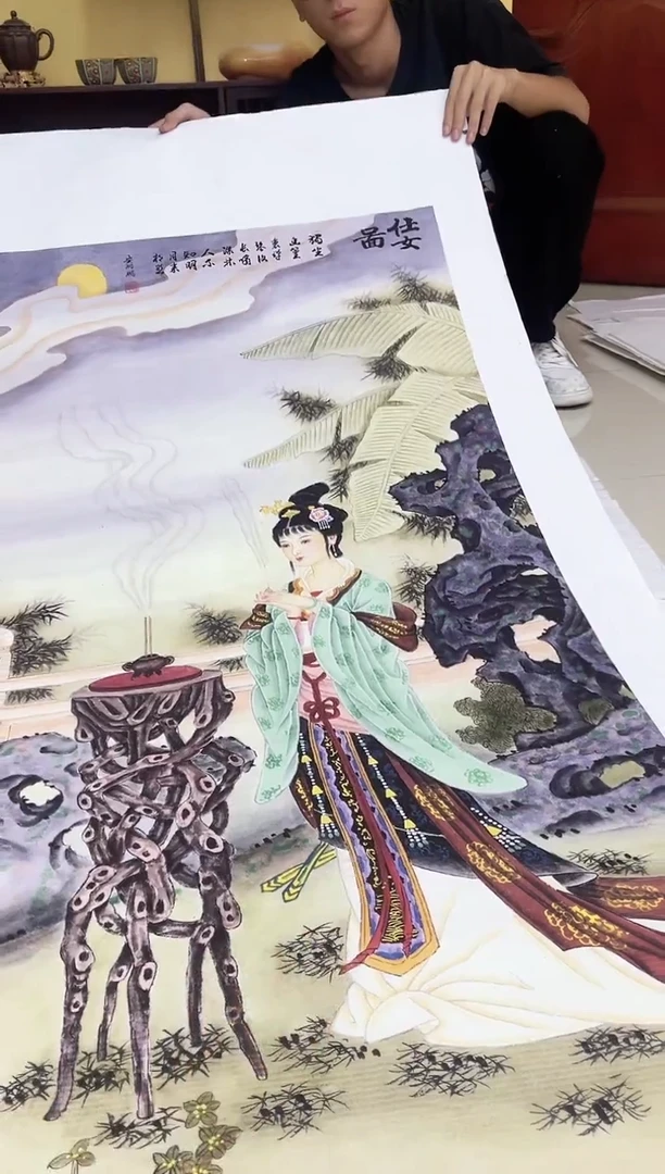 国画九霄甄选国画作品zhb035
