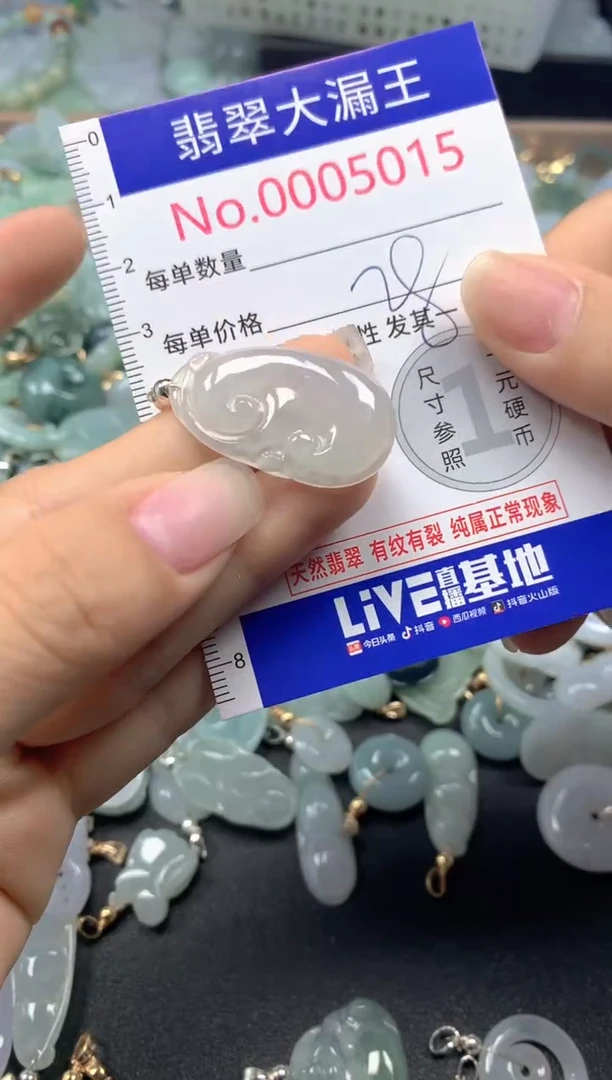 颈饰未镶嵌翡翠5015