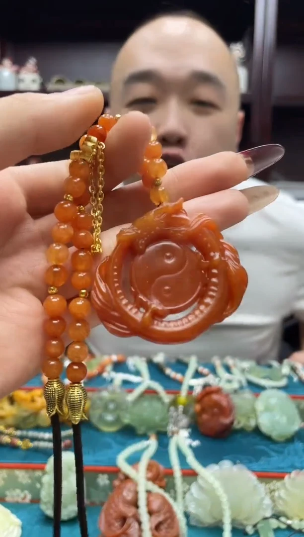 未镶嵌岫玉吊坠·多样性发货*拍一发一