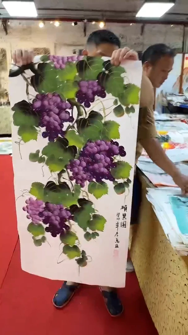 国画国画字画小姐姐真好看