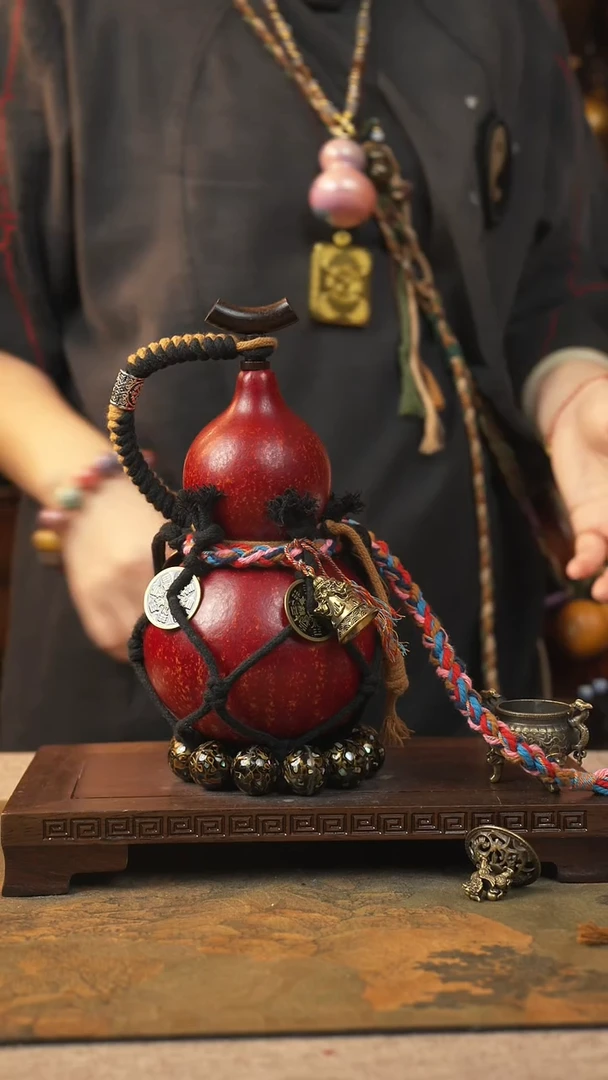 146大漆葫芦一物一拍记葫堂出品不带手串