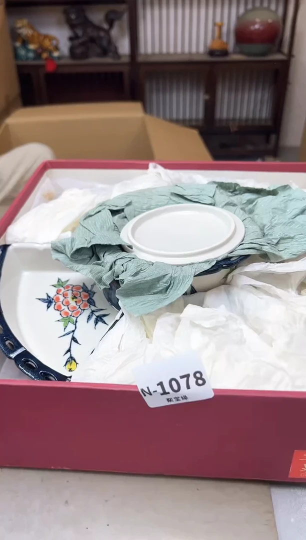 瓷片1078聚宝缘海陶精选