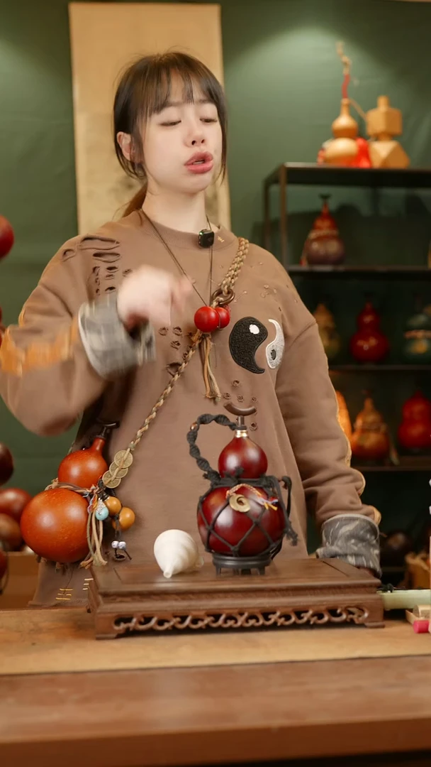 7号精品天然大漆酒葫芦一物一拍~