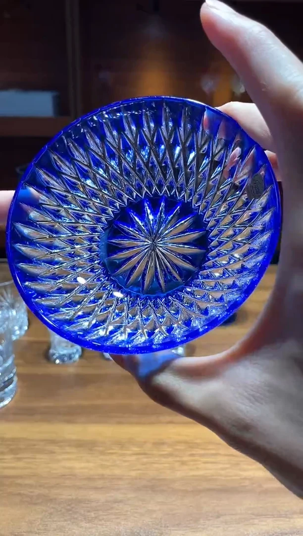 琉璃手工艺品水晶碗