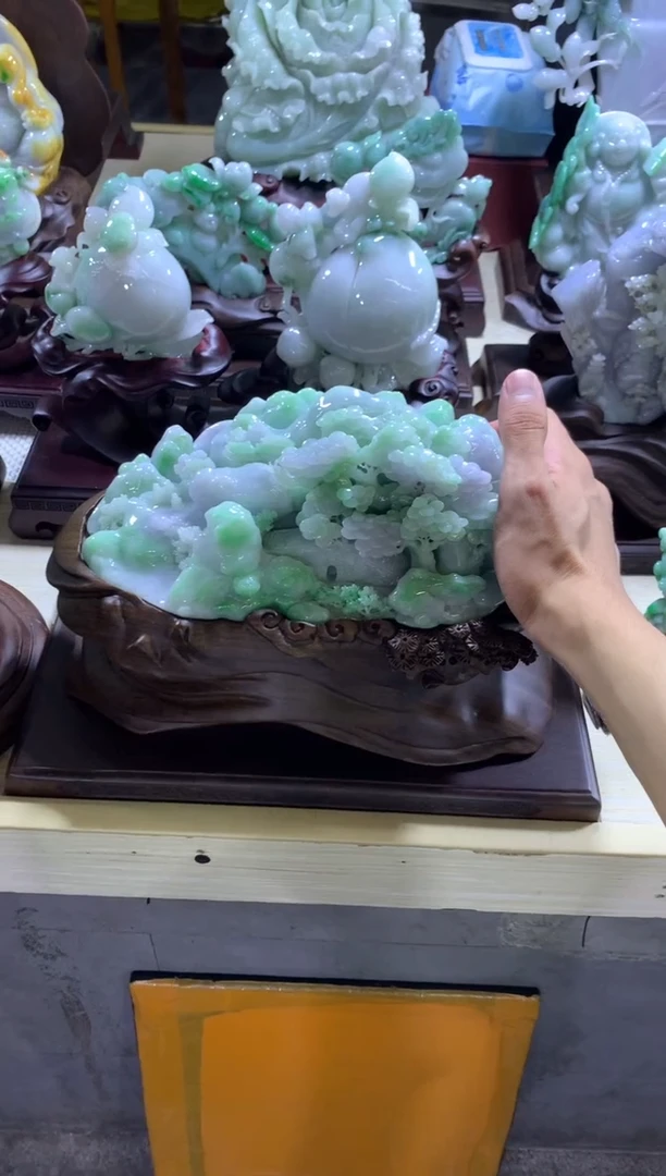 未镶嵌摆件翡翠用****3翡翠摆件