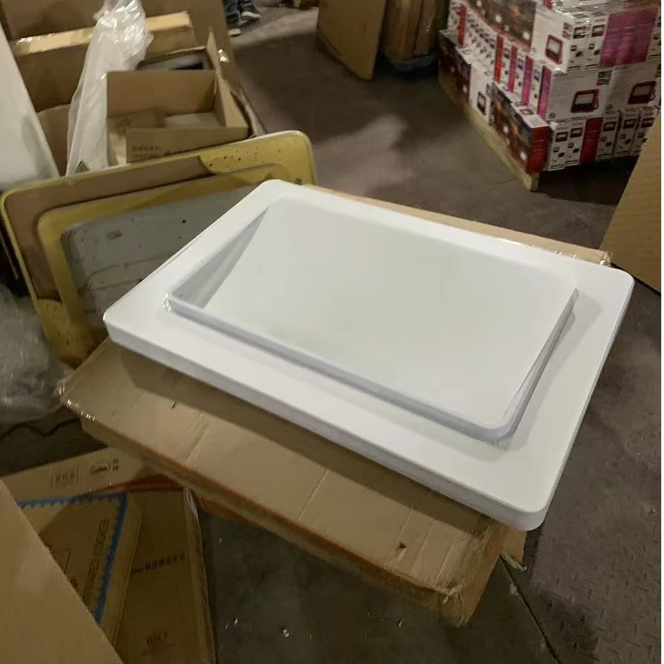 QX10033长方90-白-T猫#吸顶灯240W【不包安装】库存尾货（铁二）