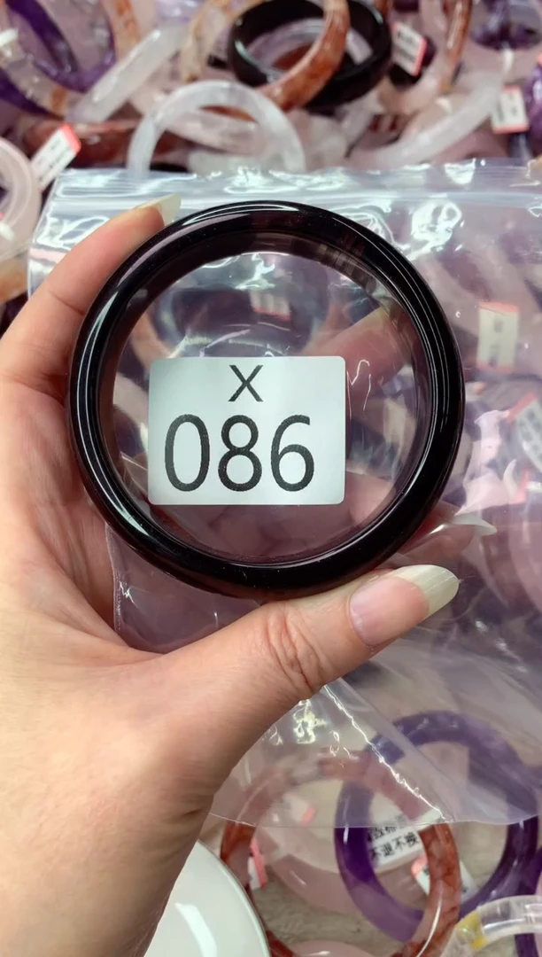 未镶嵌手镯水晶X086-56