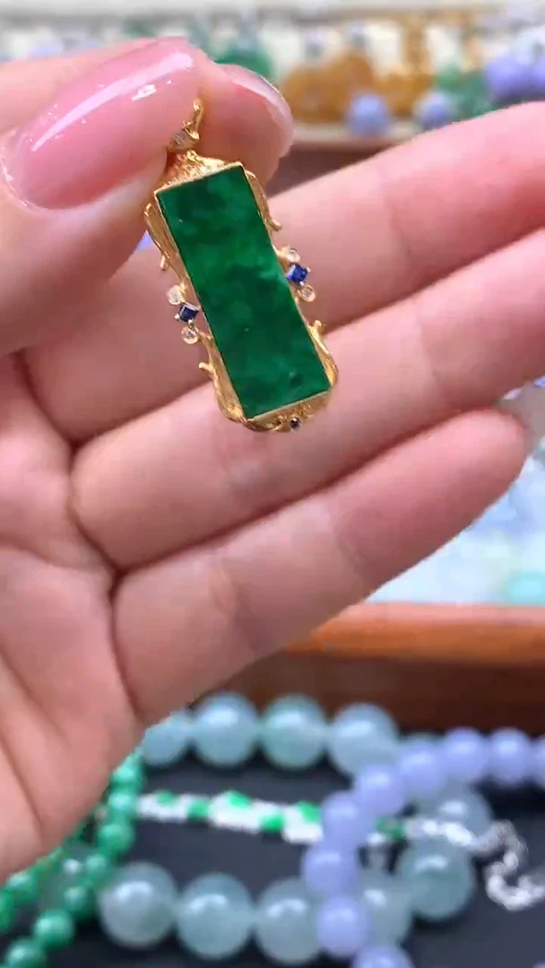 【闪购商品】翡翠颈饰未镶嵌218-天然翡翠