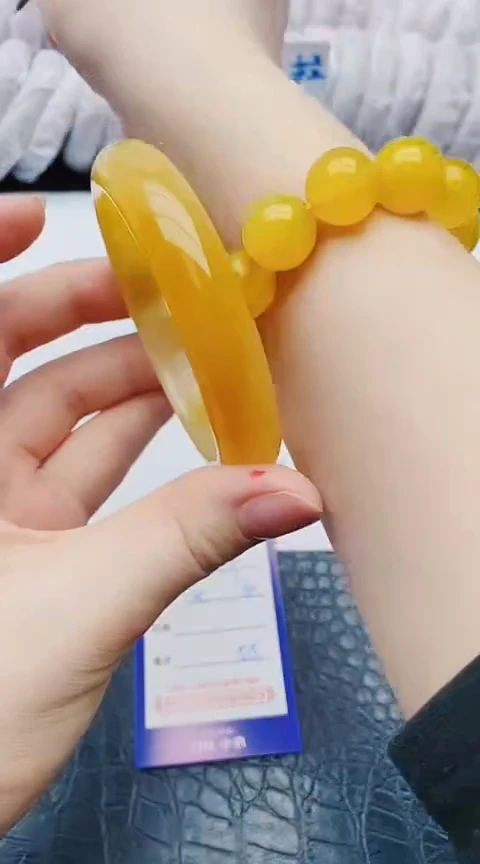 未镶嵌手镯石英质玉z229+59-60