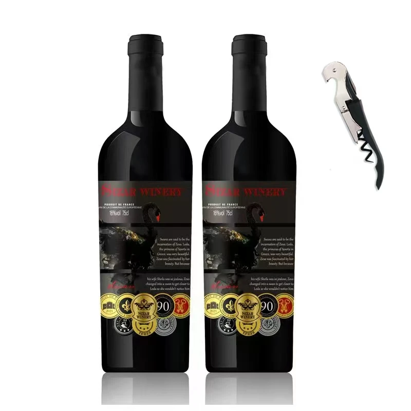 歌雅伦酒庄荣耀黑天鹅干红葡萄酒 16度 750ml*2瓶(DZ05)