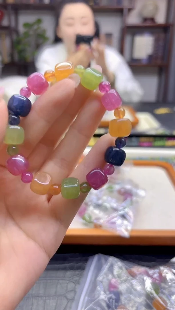 未镶嵌手链碧玺DIY款S540