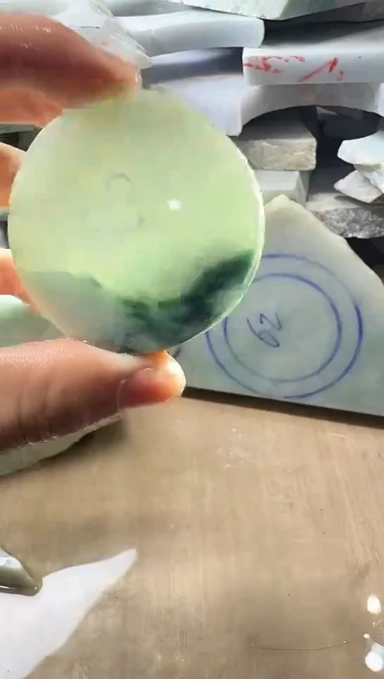 裸石翡翠天然翡翠A货花69