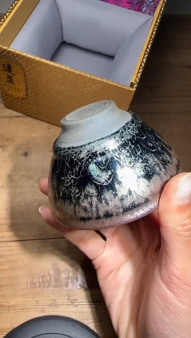 【闪购商品】茶盏李左文精品建盏分享338