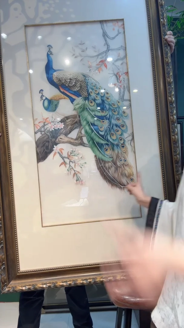 刺绣非遗苏绣手工刺绣单面绣