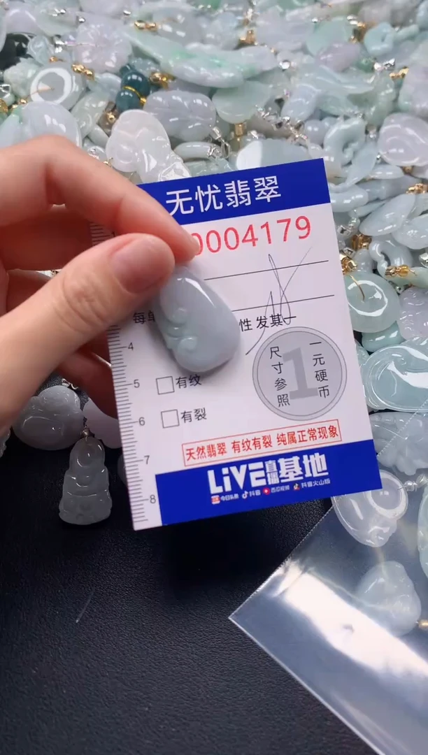 颈饰未镶嵌翡翠4179