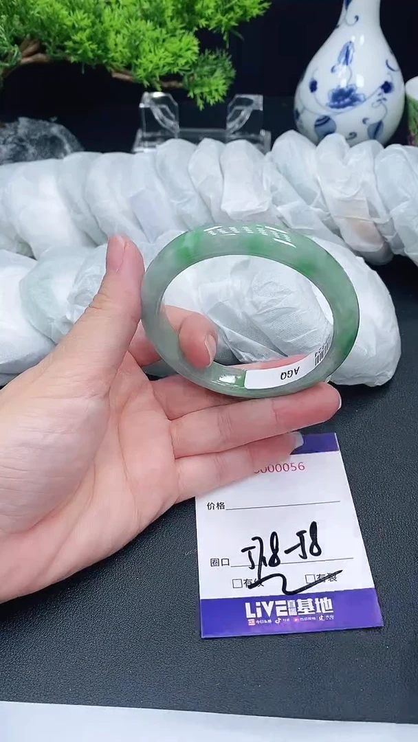 未镶嵌手镯翡翠56