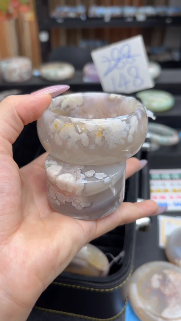 未镶嵌手镯石英质玉A385(54圈赠送镯心)