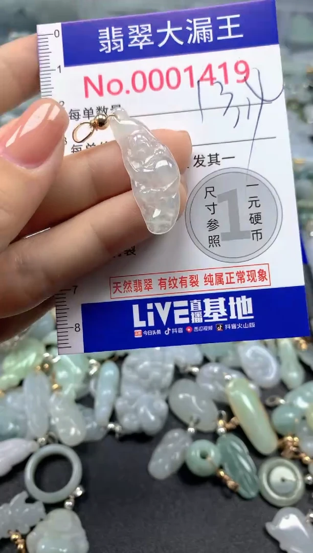 颈饰未镶嵌翡翠1419