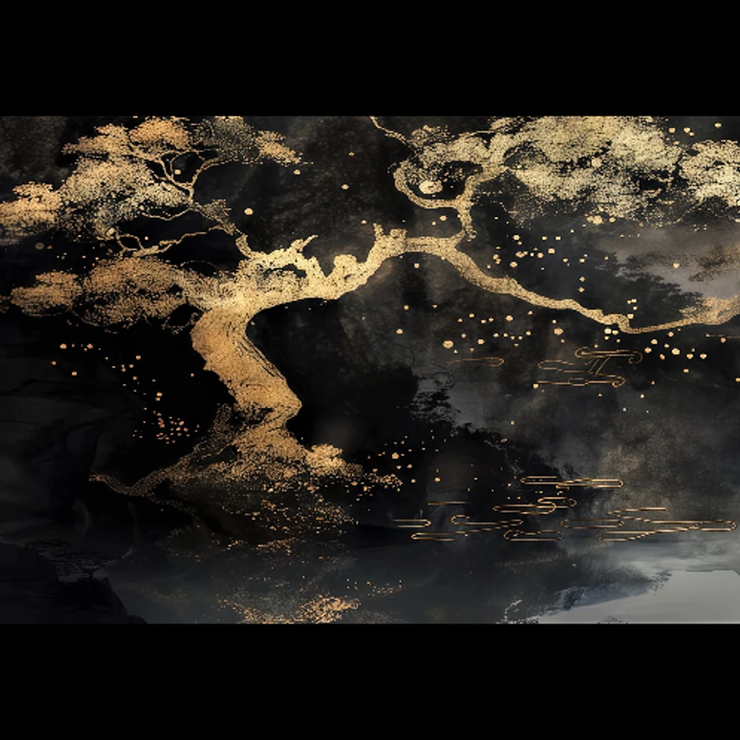 宣纸34x1000cm蜡染长卷书法创作