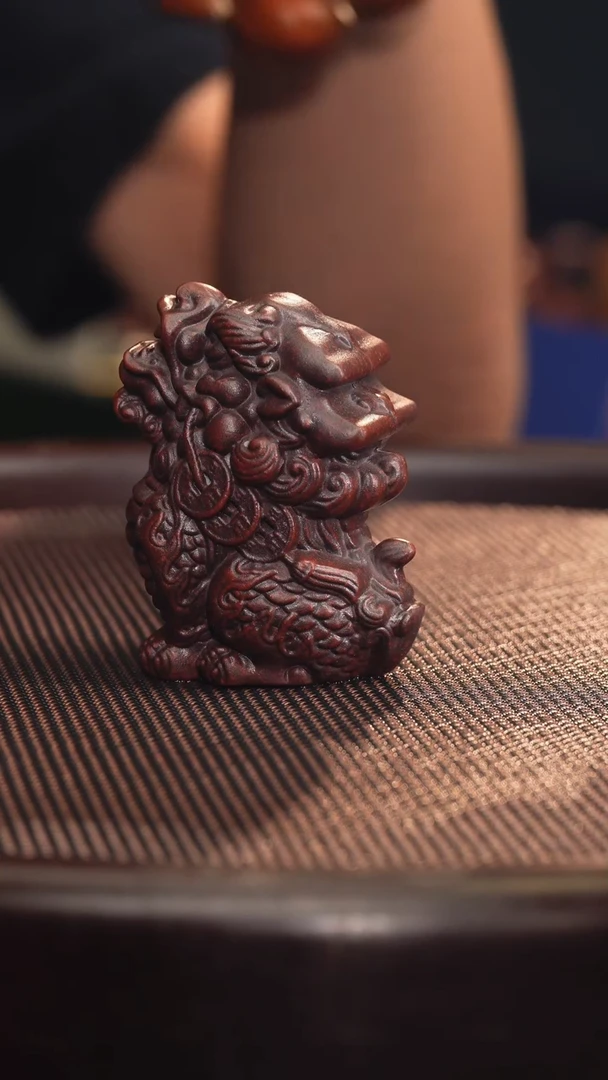 茶壶紫砂麒麟