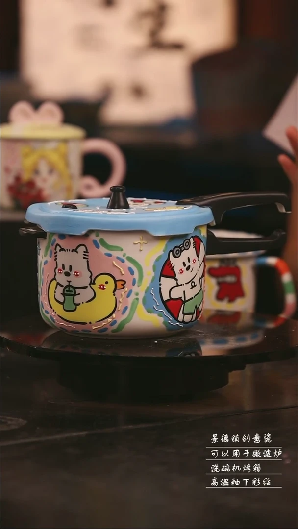 景德镇可爱设计师款陶瓷