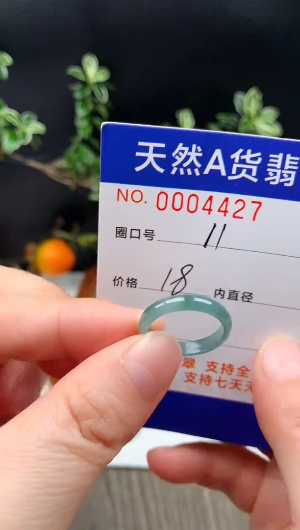 未镶嵌戒指翡翠11#