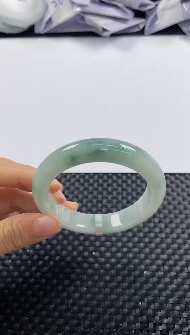 未镶嵌手镯翡翠基地发货H 8710 53+