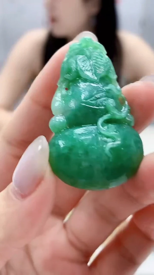 定制翡翠未镶嵌0405lr-毛货挂件97