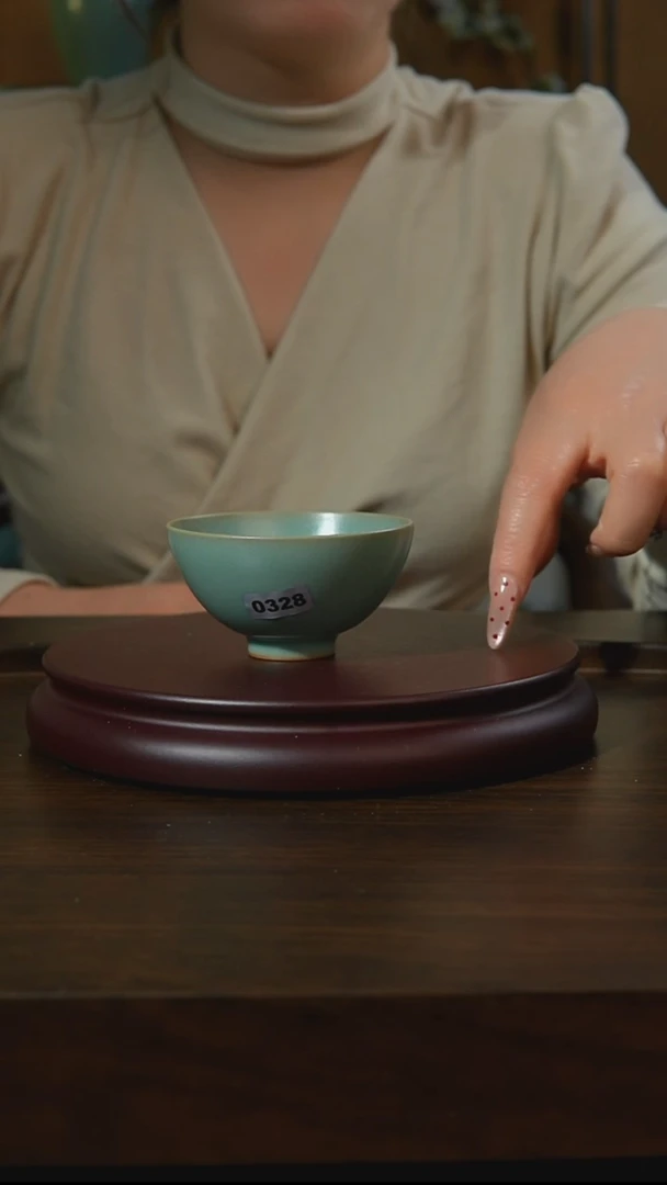杯子瓷汝州原产地原矿仿古老釉q328