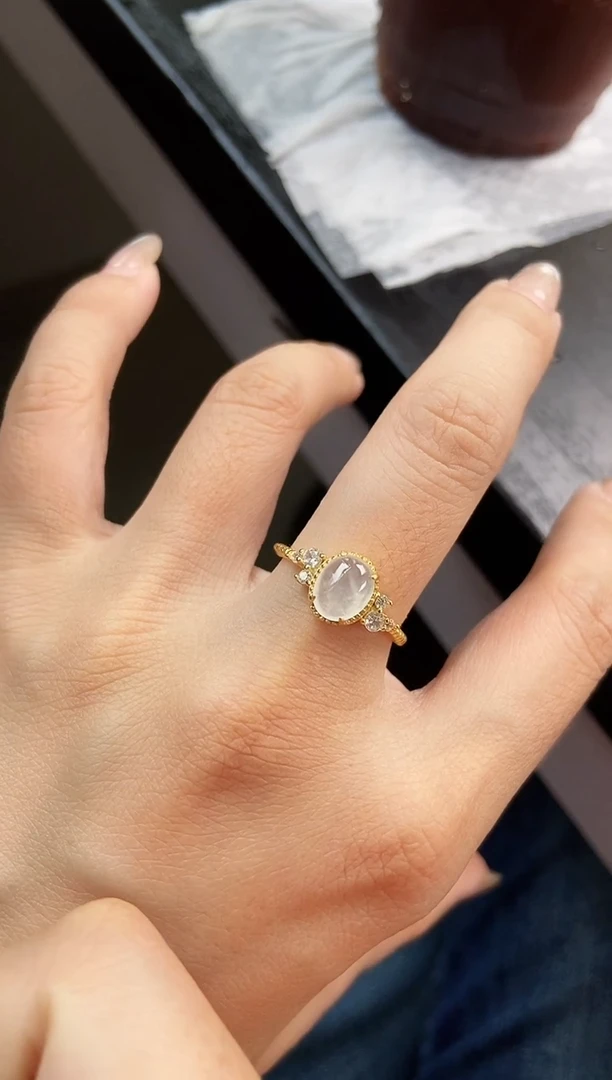 银S925镶嵌戒指翡翠21