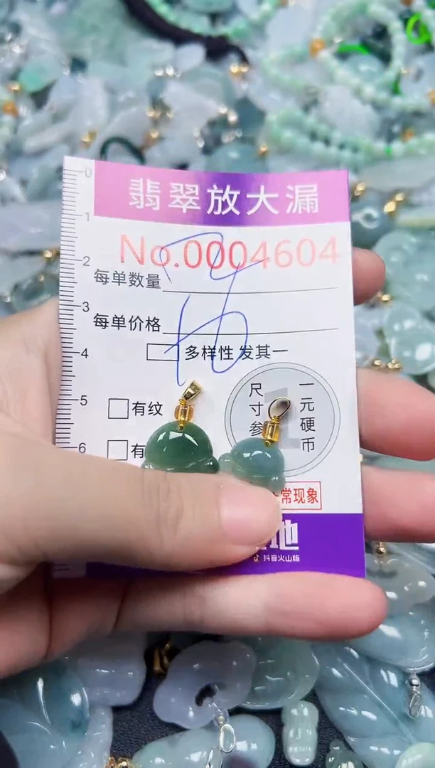 颈饰未镶嵌翡翠4604