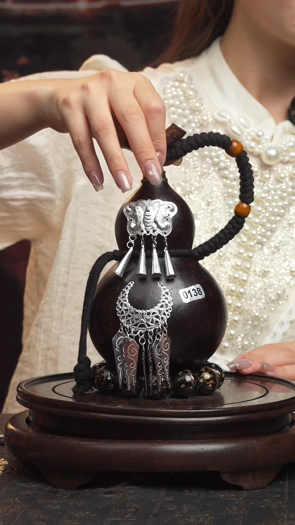 138号【500ML】大漆酒葫芦一物一拍