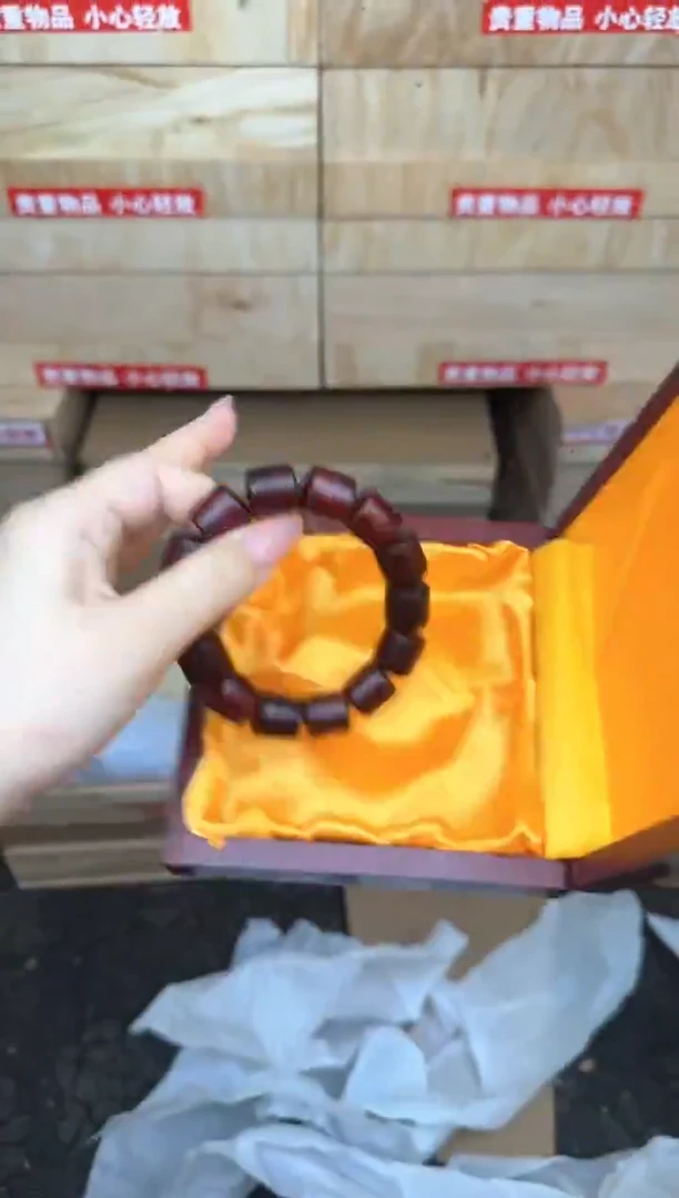 小叶紫檀桶珠商品链接@@YS975