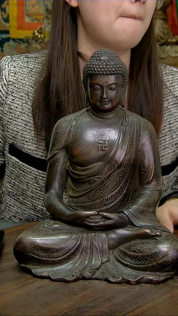 【闪购商品】释迦牟尼铜像造像收藏造像