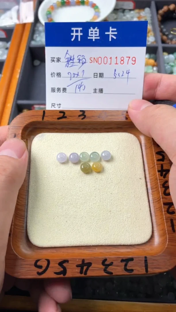 翡翠未镶嵌颈饰00011879