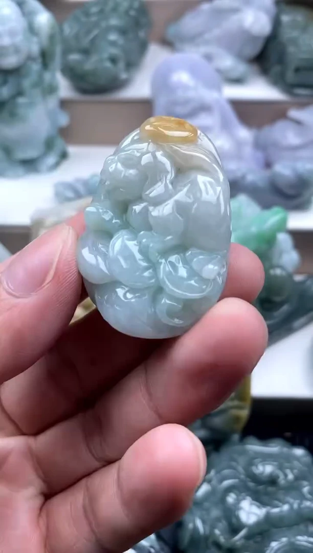 吊坠(不含链)未镶嵌翡翠1