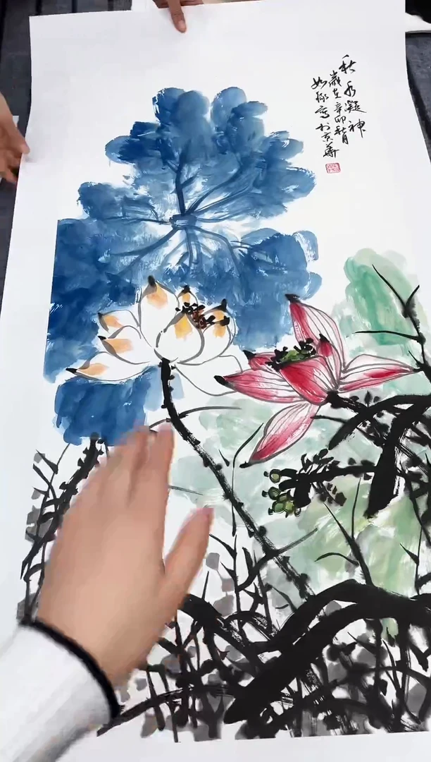 精品国画花鸟作品