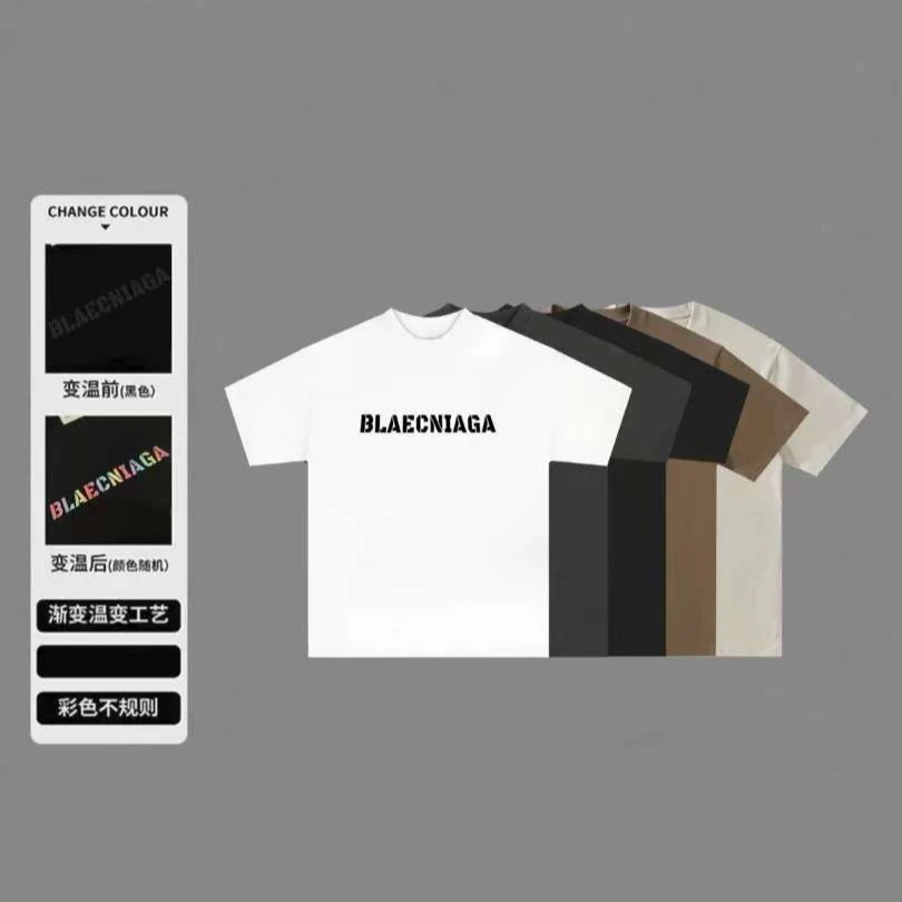 玳尼[字母T]秋季新款大版圆领短袖T显瘦男士穿搭减龄洋气百搭款