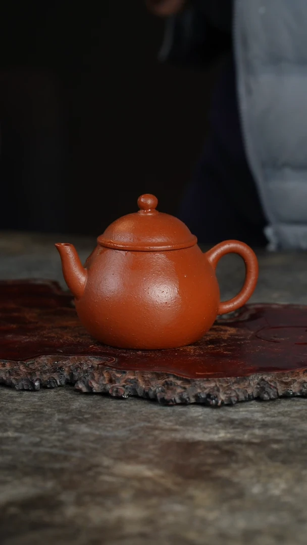【闪购商品】紫砂茶壶老朱泥潘梨