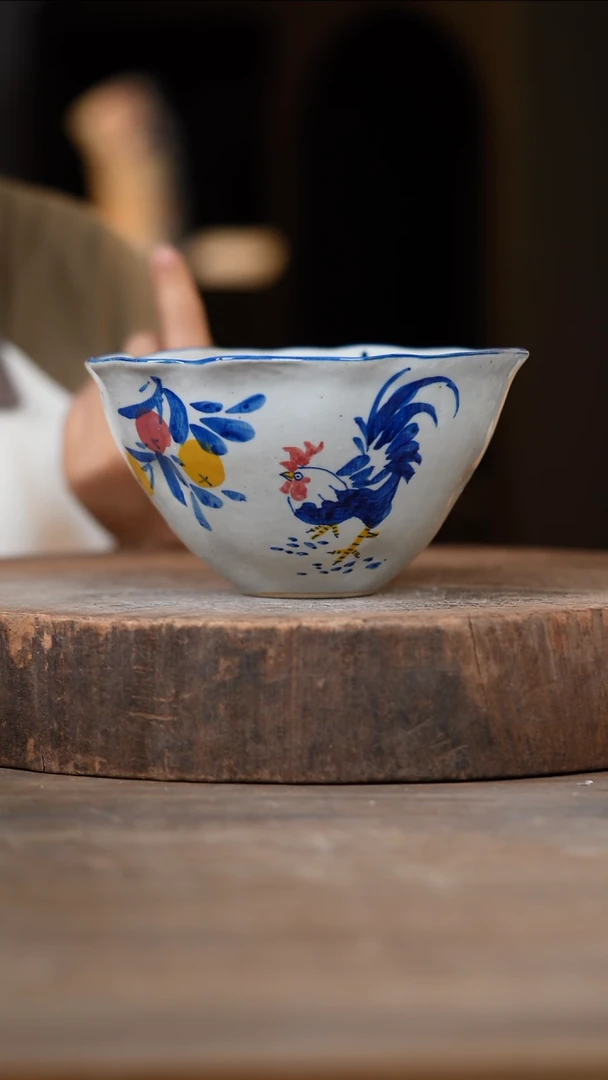 瓷片景德镇高温釉下彩（食品级）