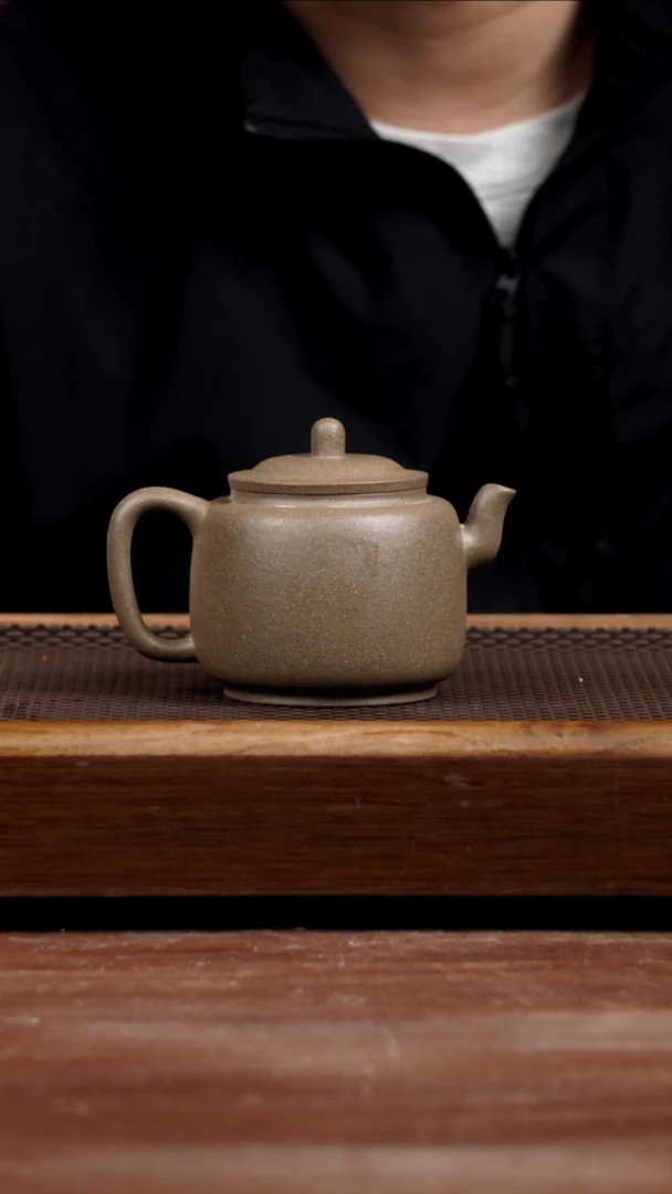 茶壶紫砂青降墨林230CC