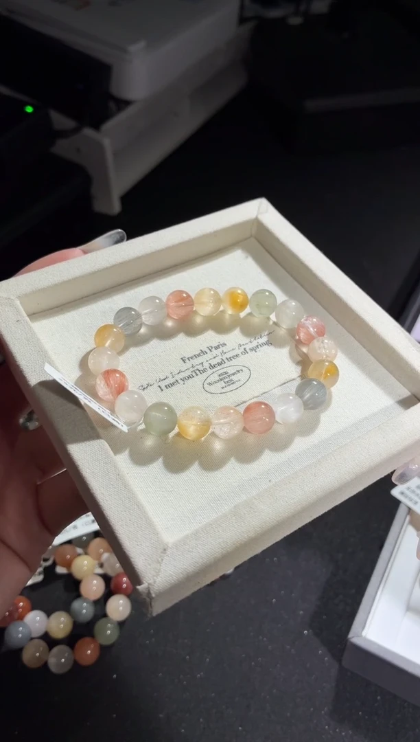 未镶嵌手链水晶169号多样性发一T  9+