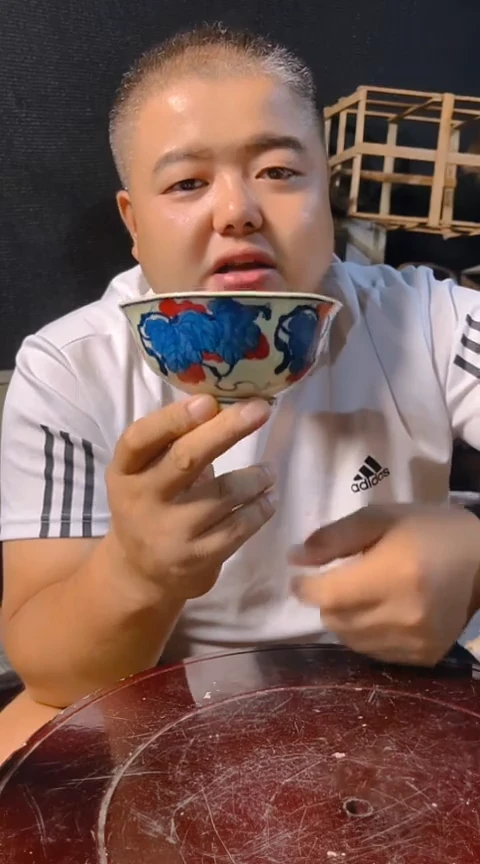 摆件景德镇陶瓷青花摆件46