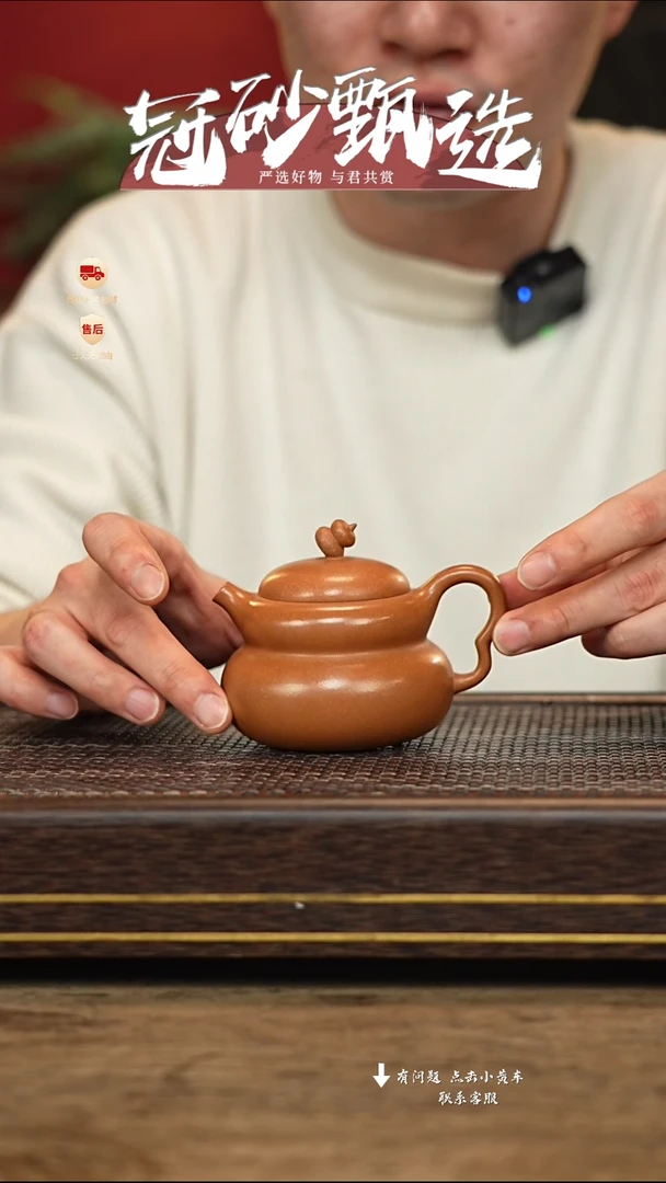 【闪购商品】紫砂茶壶冠砂甄选18