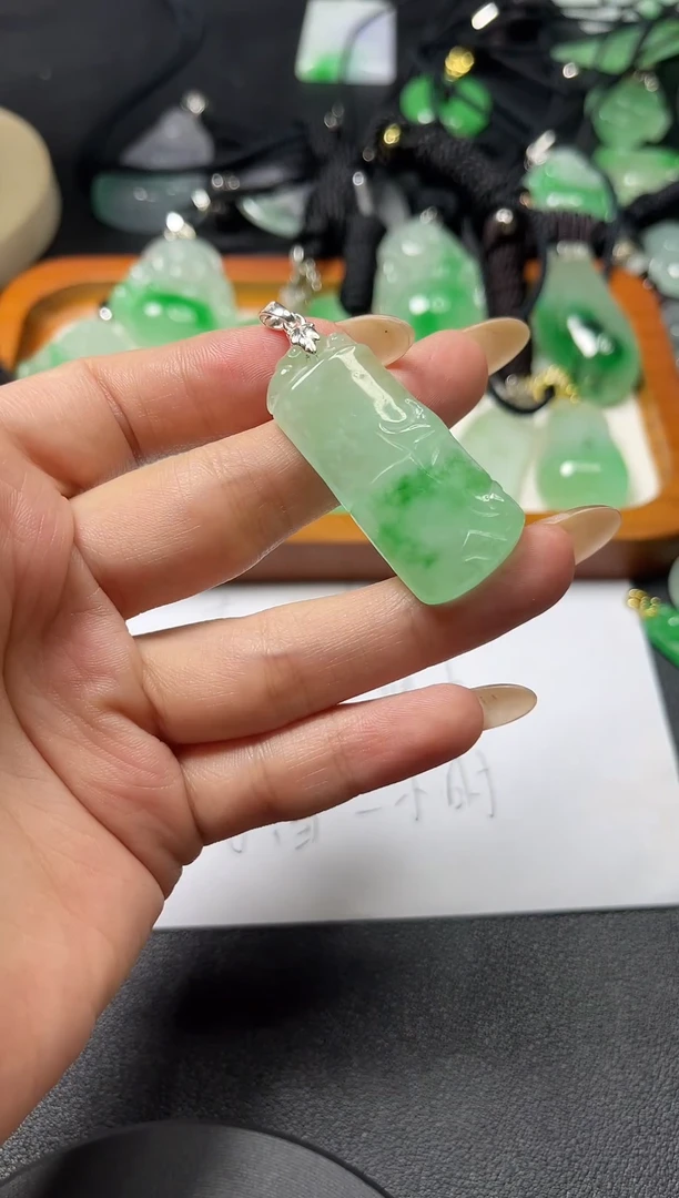 颈饰未镶嵌翡翠所见即所得 一图一物