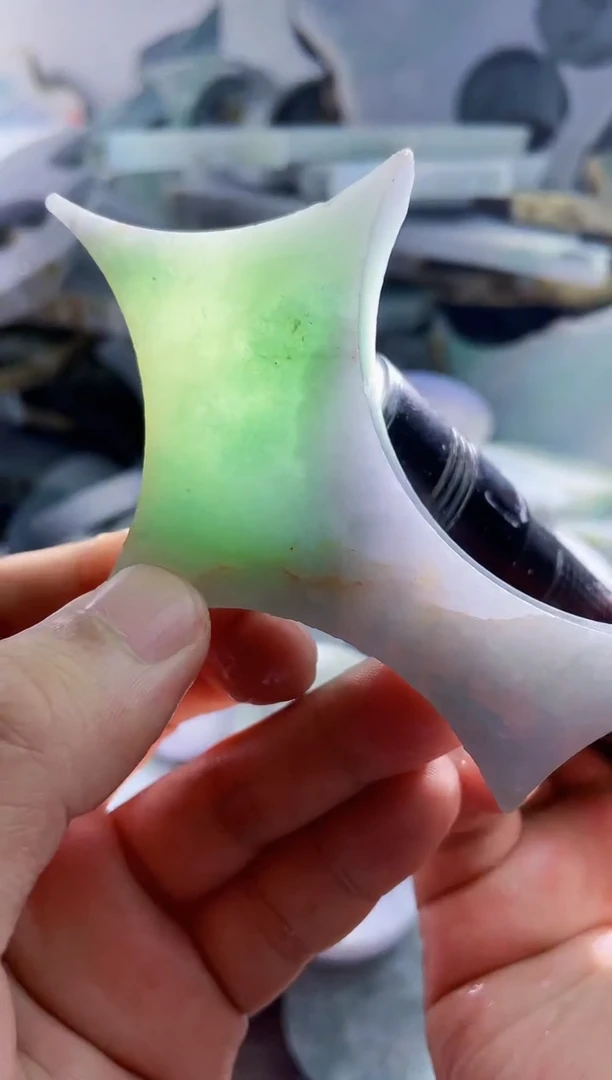 翡翠裸石天然A货翡翠1542