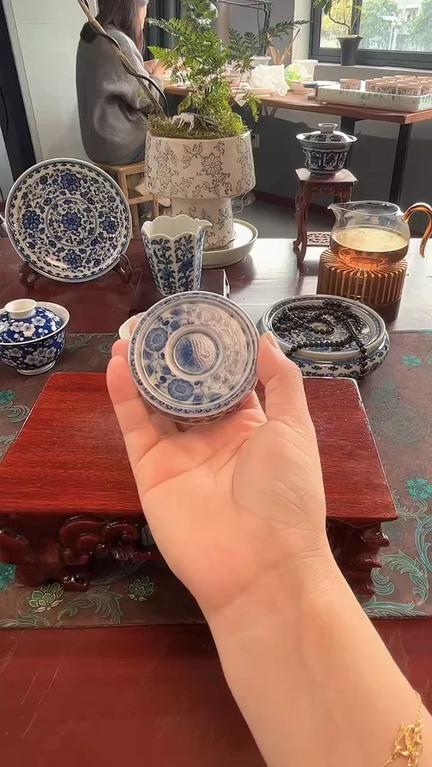 ζ**幸镹曰陶手工手绘制作茶具