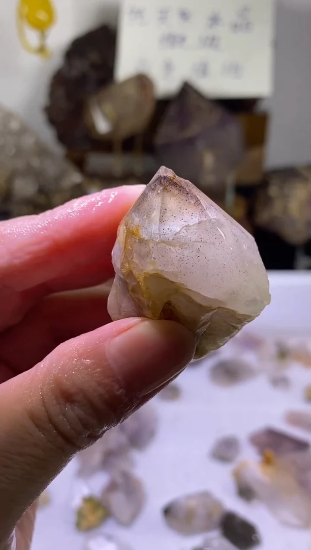 未镶嵌珠宝半成品水晶123号四川超七花园水晶